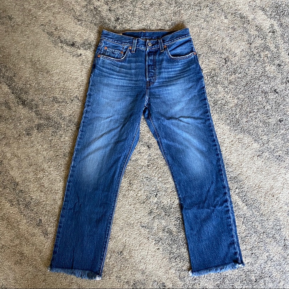 Levi’s 501 Cutoffs Mid Wash 27”